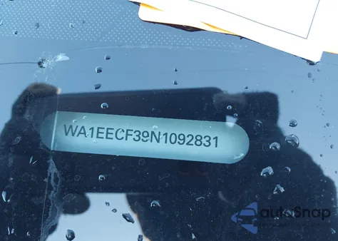 2022 Audi Q3 Premium Plus 45 Tfsi S Line Quattro Tiptronic z USA, uszkodzony, nr VIN WA1EECF39N1092831